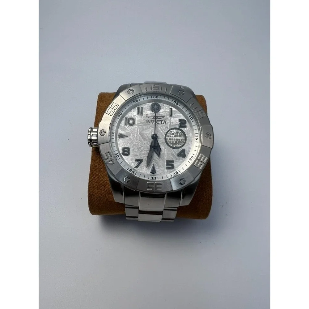 #W021 Invicta Star Wars Death Star Reserve 26704 Meteorite Dial 53mm Watch Ltd